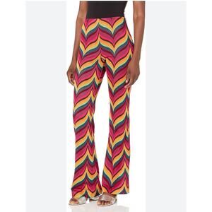 Trina Turk Jacoba High Waisted Flare Pants Size 2 NWOT